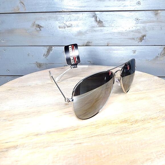 Steve Madden Accessories - Steve Madden Gray Polarized Aviator Sunglasses New